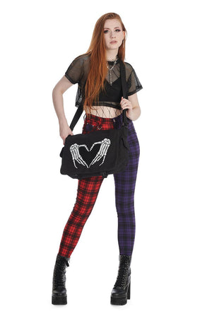 Tartan Baily Trousers-Banned-Dark Fashion Clothing