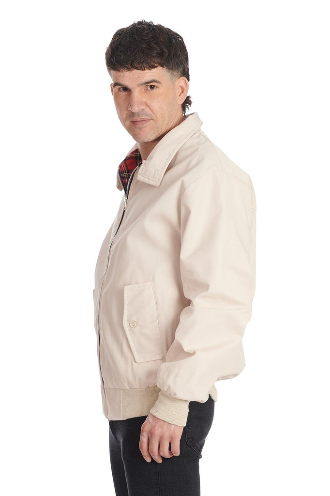 Beige harrington on sale