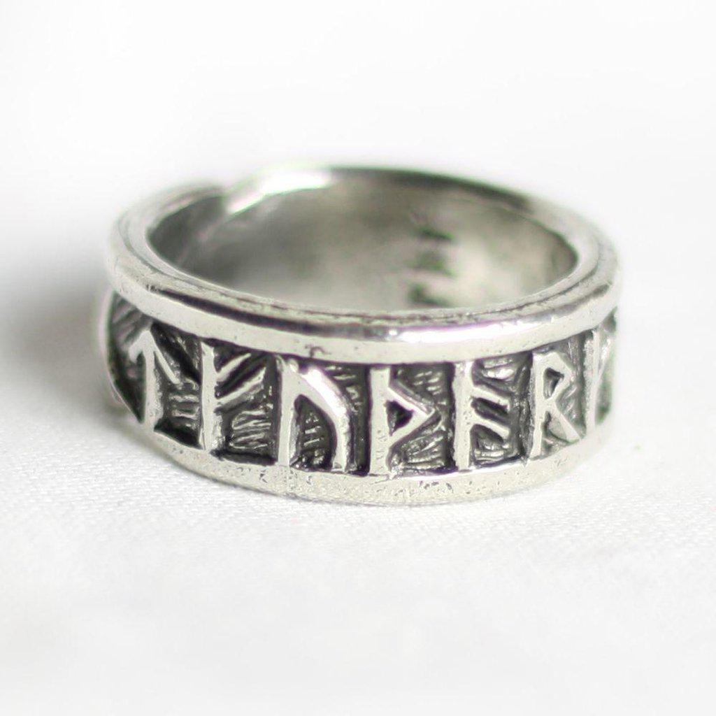 Silver on sale rune ring