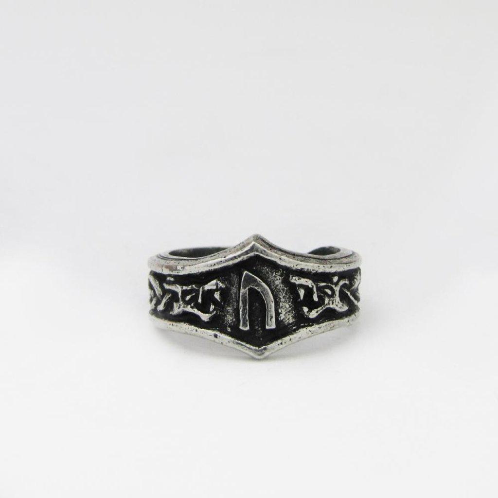 U on sale letter ring