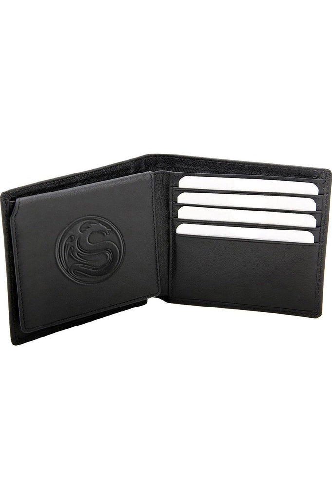 Bat Curse - Bifold Wallet With Rfid Blocking And Gift Box-Spiral-Dark Fashion Clothing