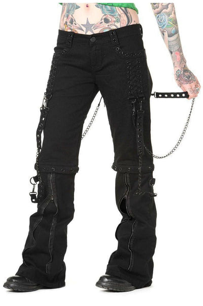 Ladies Trousers - Gothic, Retro & Rockabilly Jeans - Dark Fashion Clothing
