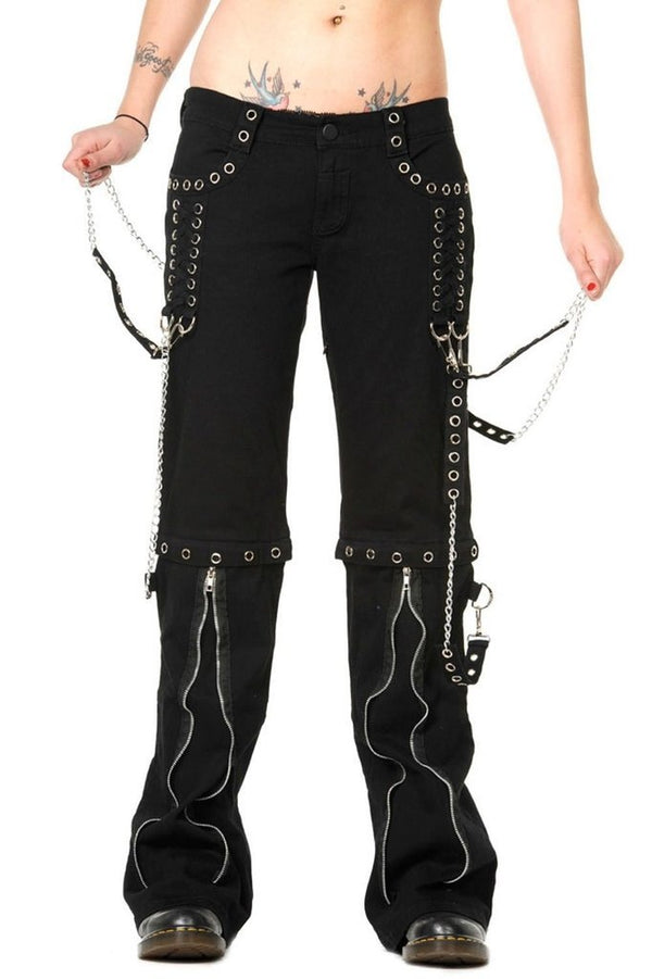 Ladies Trousers - Gothic, Retro & Rockabilly Jeans - Dark Fashion Clothing
