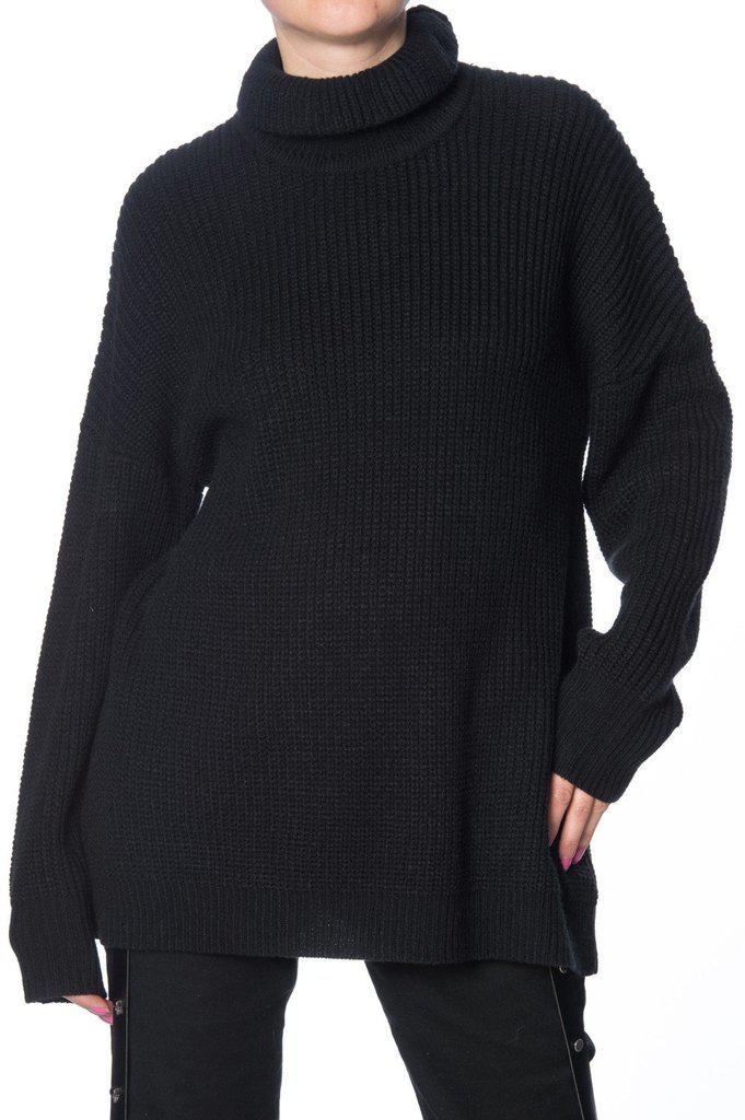 Grunge Goth Knitted Pullover