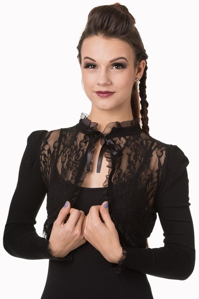 Lace Bolero-Banned-Dark Fashion Clothing