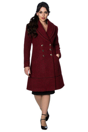 Lovely Laura Coat-Banned-Dark Fashion Clothing