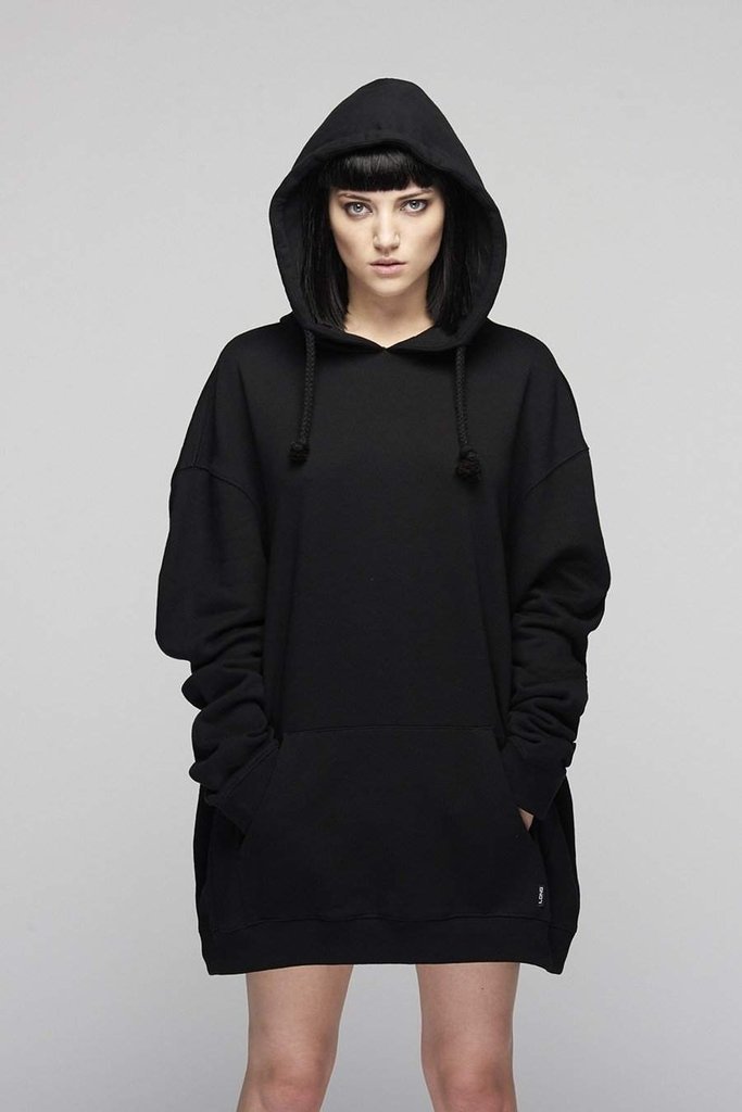 Oversized goth hoodie online