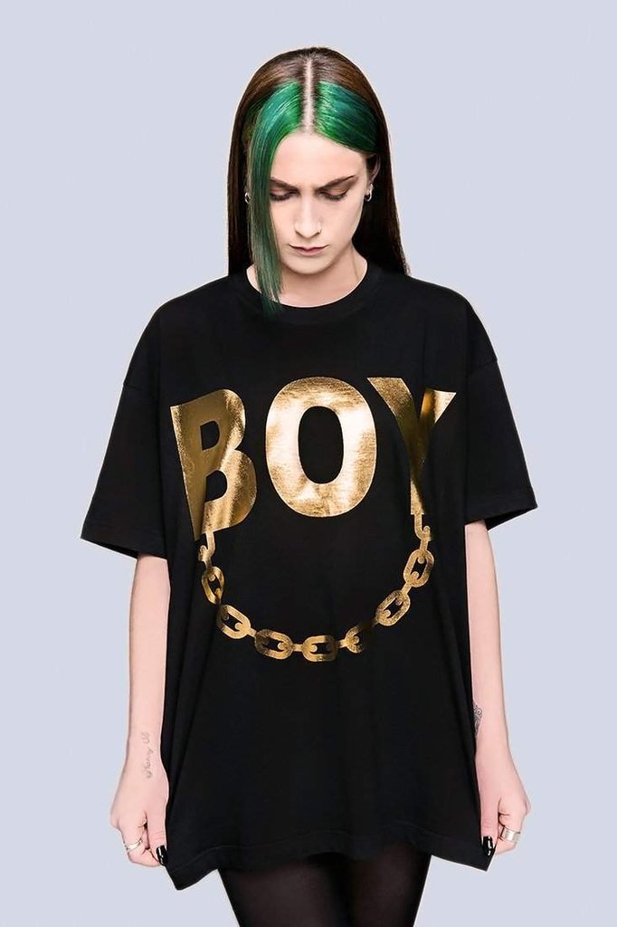 Oversize Boy Chain T-Shirt - Unisex