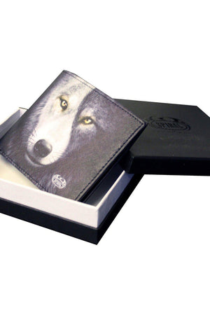 Wolf Chi - Bifold Wallet With Rfid Blocking And Gift Box-Spiral-Dark Fashion Clothing