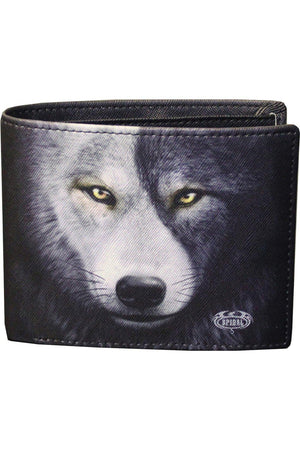 Wolf Chi - Bifold Wallet With Rfid Blocking And Gift Box-Spiral-Dark Fashion Clothing